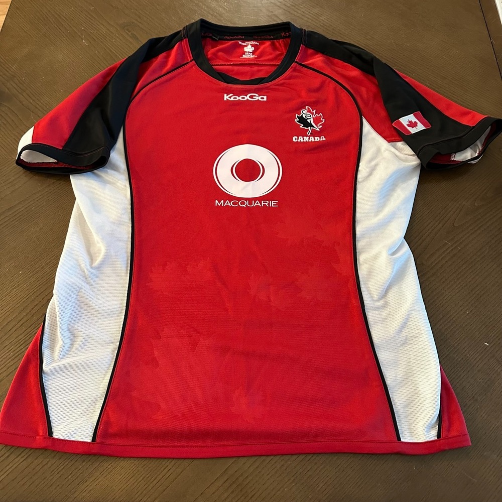 Canada Official Rugby Jersey Maple Leaves KooGa - Men's 2XL
